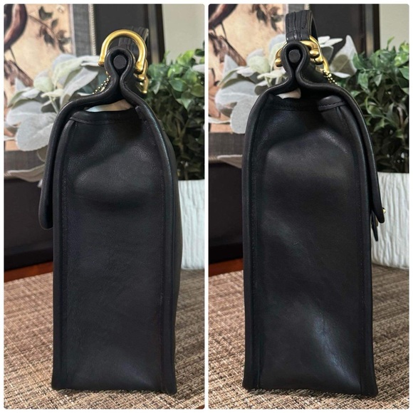 ❤️SOLD❤️Vintage Coach Navy Willis Bag 9927 - Picture 3 of 10